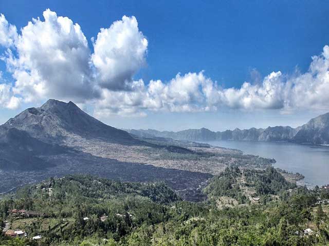Kintamani Village and Volcano View